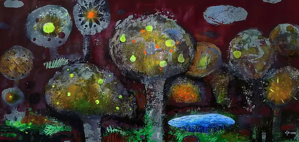 Natalia Pastuszenko - Leśne jezioro