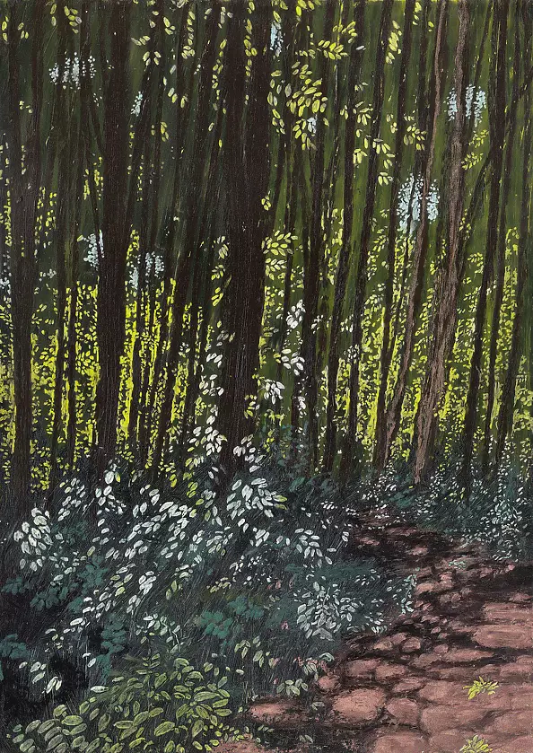 Angelika Mus Nowak - Leśne postacie słońca