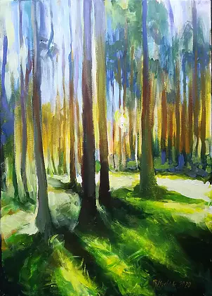 Renata Rychlik - Leśne słońce