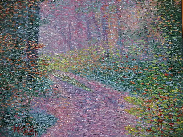 Hasan Celik - Forest morning I