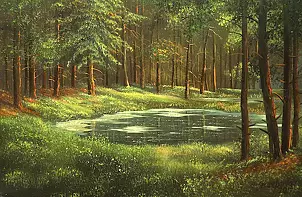 Marek Szczepaniak - Leśny staw