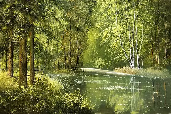 Marek Szczepaniak - Leśny staw