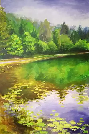 Renata Rychlik - Forest pond