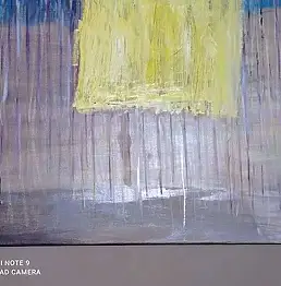 Jerzy Lange, Sommerregen, Ölbild - Leinwand, 100 x 70