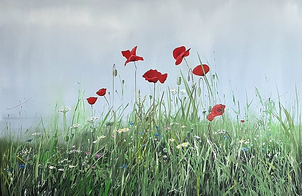 Magdalena Kielb - A summer day in the meadow