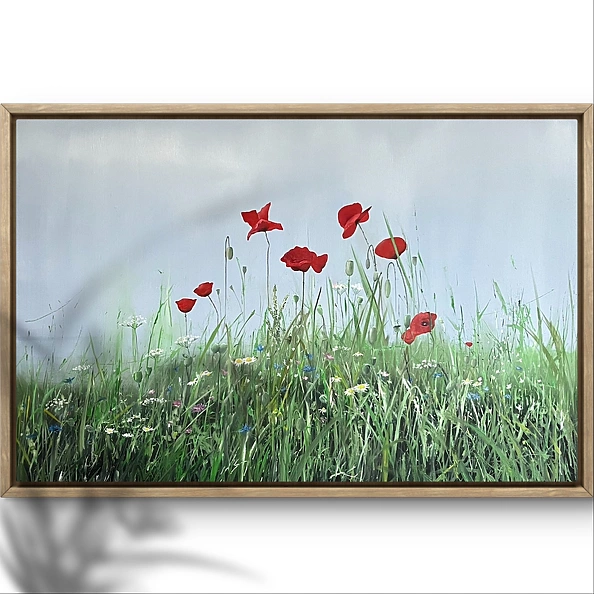 Magdalena Kielb - A summer day in the meadow