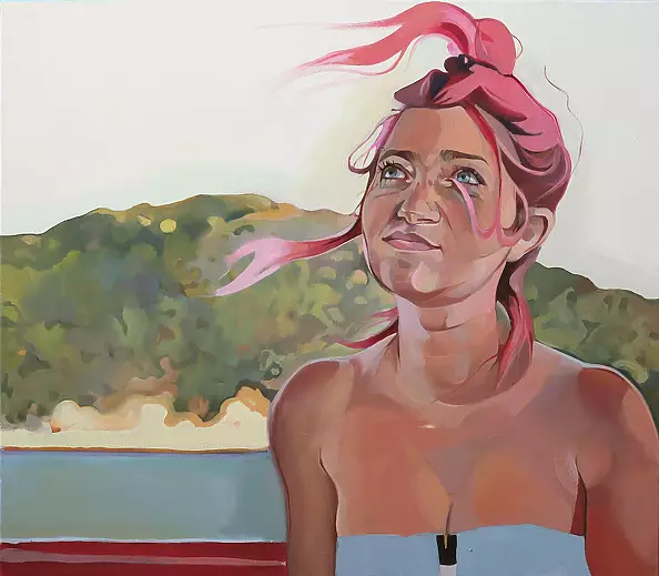 Joanna Burnat-Madejczyk - Pink hair