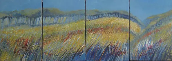 Joanna Brzostowska - summer landscape