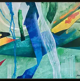 Maciej Lasota, Brise d'été, Peinture acrylique - toile, 130 x 90