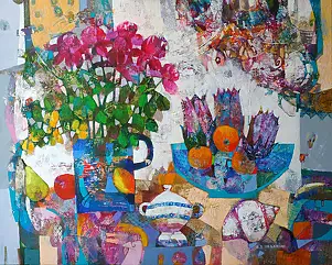 Alicja Słaboń Urbaniak -  Summer still life