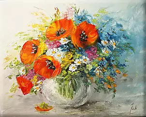 Joanna Szczepańska - Sommer Blumen