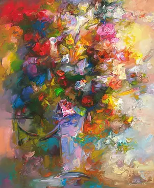 Zdzisław Majrowski - summer Flowers