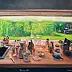 Wojciech Pater, Letnie Światło, Obraz olejny - płyta, 60 x 40