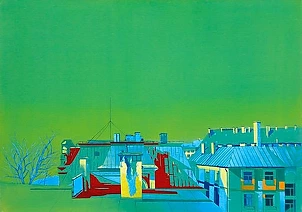 Jelena Połujanowa - Lewitacja 2 (dyptyk)