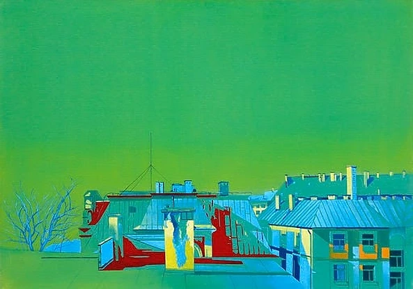 Jelena Połujanowa - Levitation 2 (diptych)