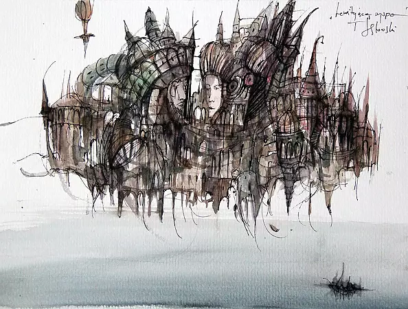 Tomasz Sętowski - Levitating island