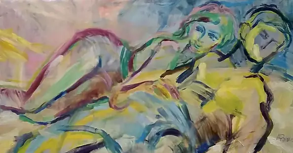 Anna Borcz - Lying couple