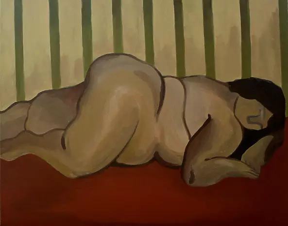 Małgorzata Kurowska - Lying in stripes