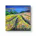 Krystyna Mościszko, Lichitian fields, Acrylic painting - canvas, 50 x 50