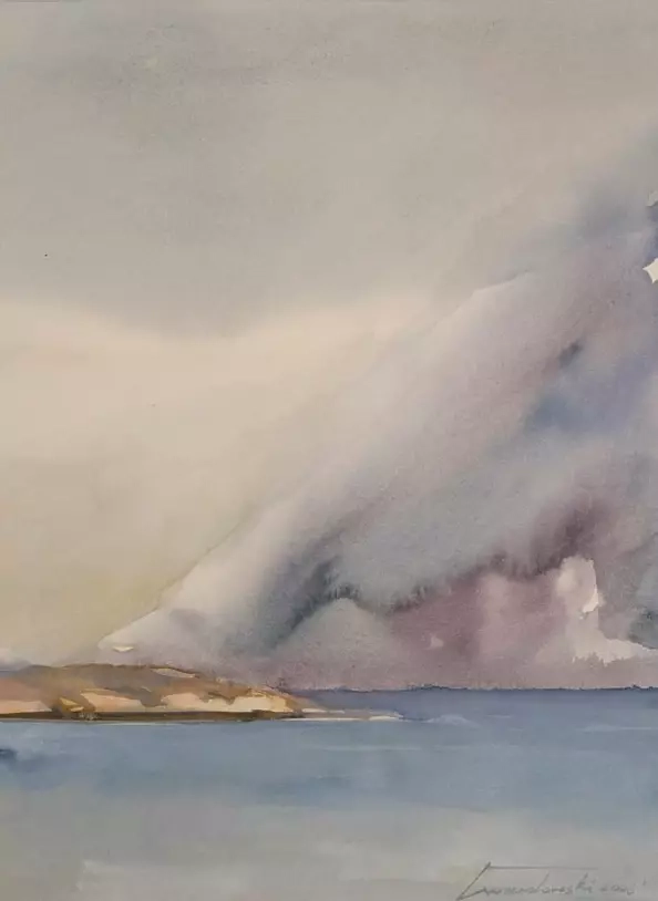 Kazimierz Twardowski - Light over the fjord II