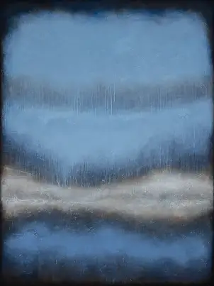 Łukasz Olek, Lights Go Down, Obraz akrylowy - płótno, 120 x 160