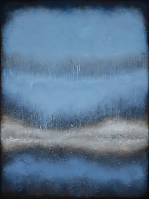 Łukasz Olek, Lights Go Down, Obraz akrylowy - płótno, 120 x 160