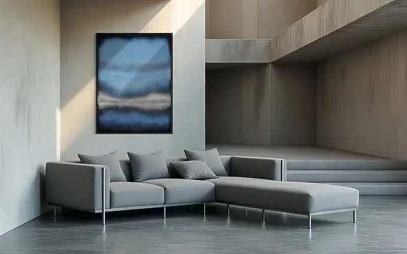 Łukasz Olek, Lights Go Down, Obraz akrylowy - płótno, 120 x 160