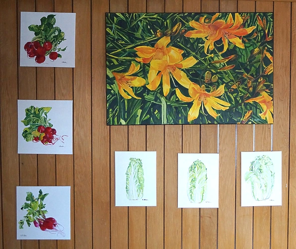 Ewa Słodzińska - Liliowce 80/120 cm