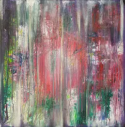 Justyna Maschewski, LimitlessII, Масляная картина, Акрилова картина - , 90 x 90
