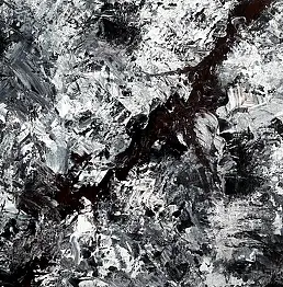 Małgorzata Mitka, линия, Акрилова картина - холст, 60 x 50