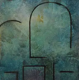 Grzegorz Skowronek, Linien, Ölbild - Platte, 50 x 60