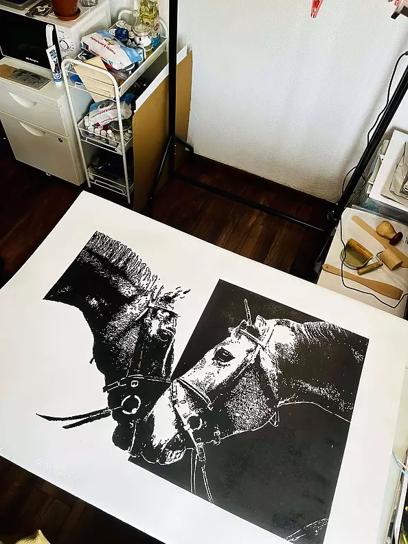 Milena Kowalska - Linoryt "Dark and Light"