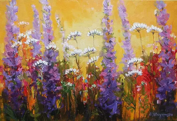 Ewa Krzymińska - July meadow