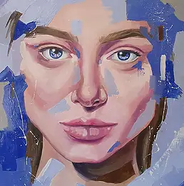 Zofia Wawrzynowicz, Juli, Ölbild - Leinwand, 70 x 90