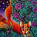 Wiesława Burnat - The fox and the roses
