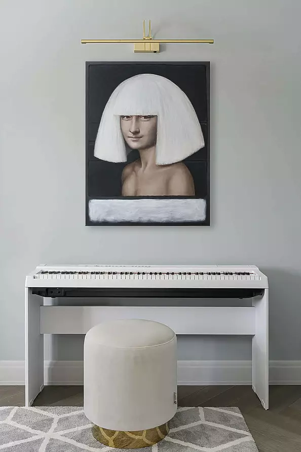 Nataliya Bagatskaya - "Lisa Visits Rothko-5" from the "Party" series