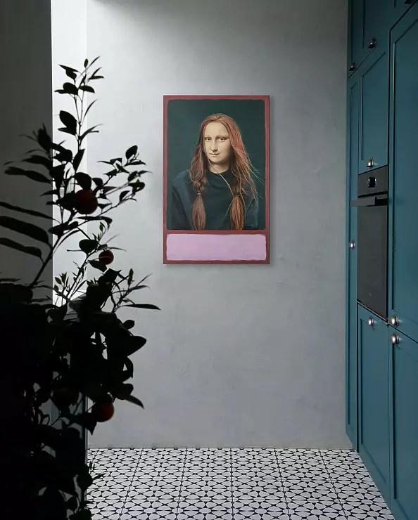 Nataliya Bagatskaya - „Lisa z wizytą u Rothko-8” z cyklu „Impreza” 