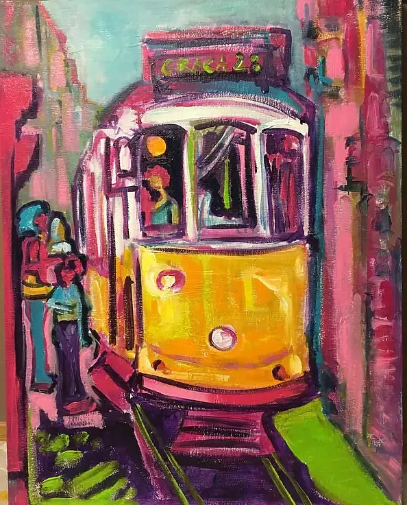 Iwona Molecka - Lisbona- przystanek