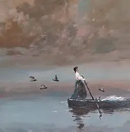 Jerzy Cichecki, Письма не отправлены, Акрилова картина - папір, 30 x 40