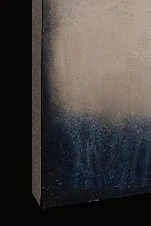 Łukasz Olek, Little Black Cloud, Obraz akrylowy - płótno, 60 x 73