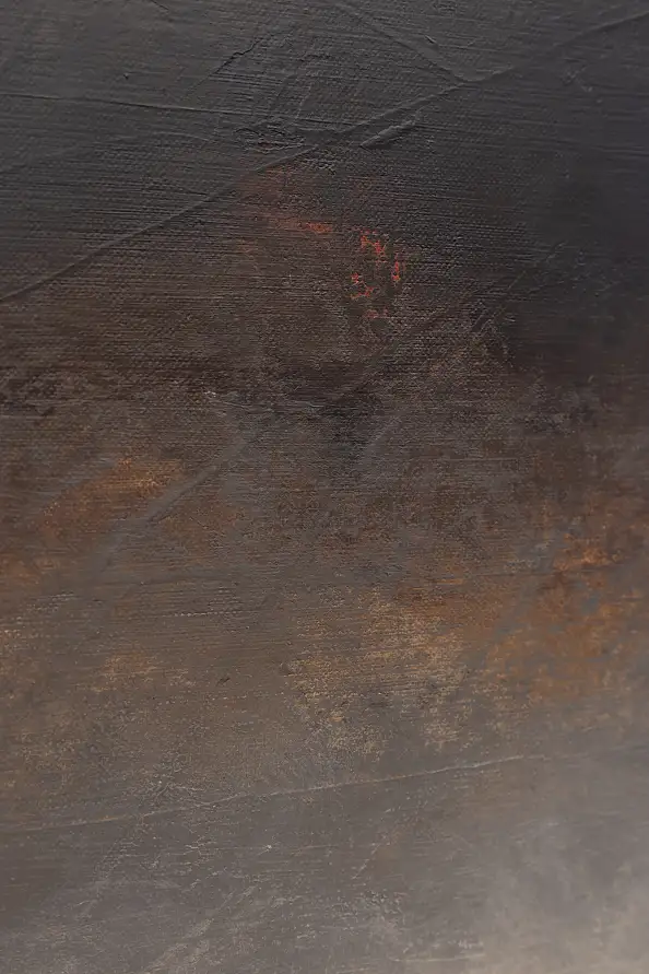 Łukasz Olek, Little Black Cloud, Obraz akrylowy - płótno, 60 x 73