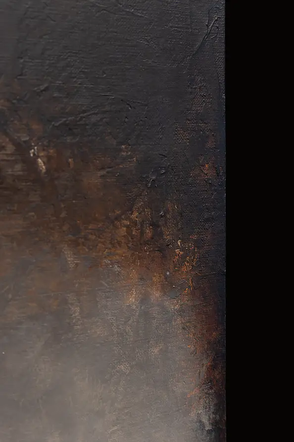 Łukasz Olek, Little Black Cloud, Obraz akrylowy - płótno, 60 x 73