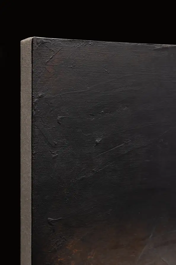 Łukasz Olek, Little Black Cloud, Obraz akrylowy - płótno, 60 x 73