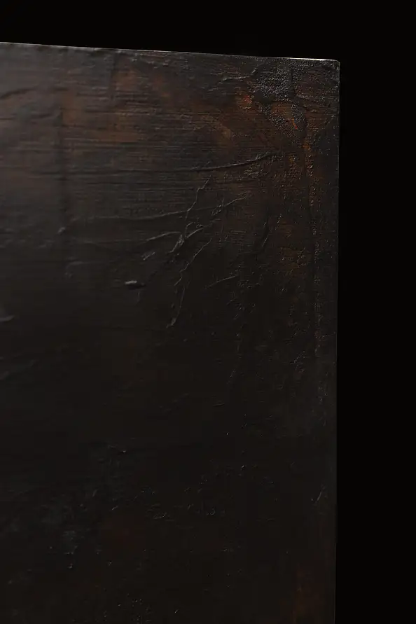 Łukasz Olek, Little Black Cloud, Obraz akrylowy - płótno, 60 x 73