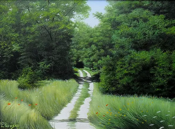 Pier Luigi Parnisari -  Path in the countryside