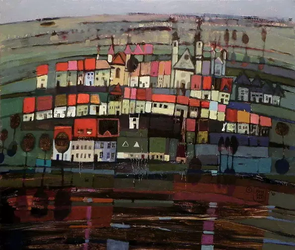 Tomasz Przychodzki - The town III