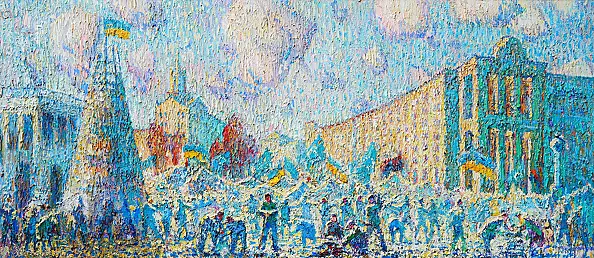 Andrey Chebotaru - Live chain of the Maidan