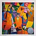 Mirosław Nowiński, "Jazz en direct", Giclée - papier, 30 x 30