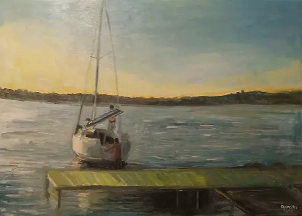 Michał Ogiński - Boat