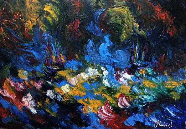 Jerzy Stachura - boats Dante